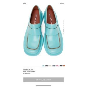 CamperLab Blue Loafers